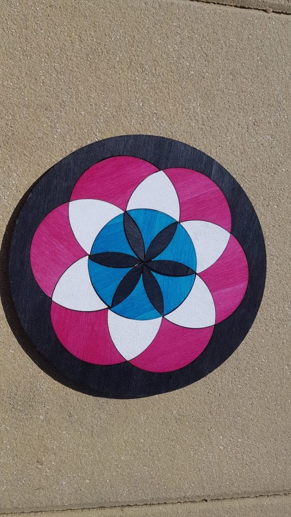 Mandala nabarevná